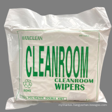 9*9 100% Polypropylene Polyester Wiper Lint Free Cloth Cleanroom Wiper